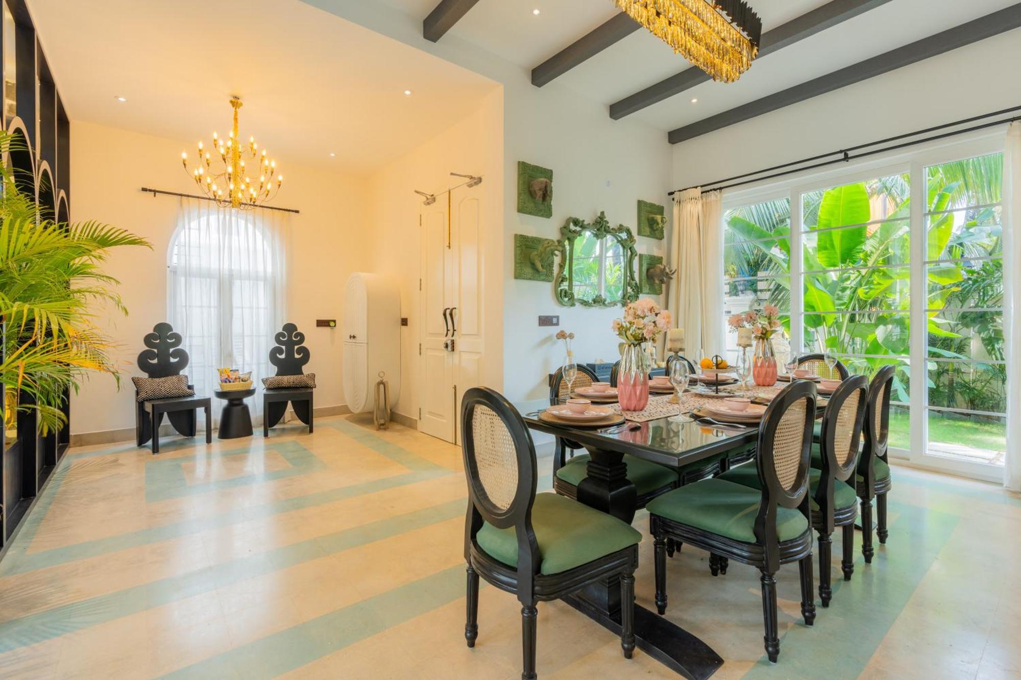 Elivaas 4 Bhk Villa With Pvt Pool & Jacuzzi-Yashgeet Siolim Eksteriør billede