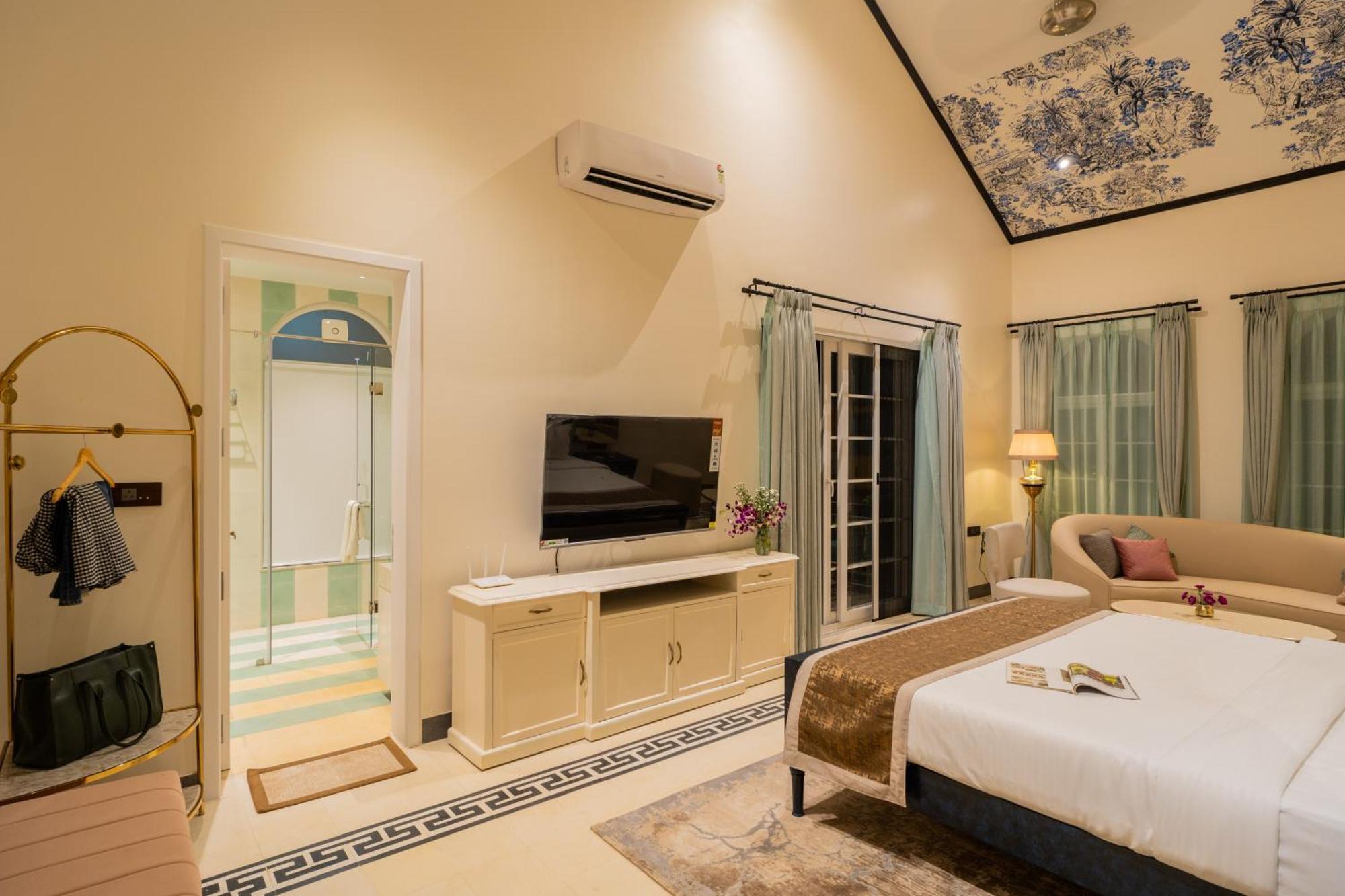 Elivaas 4 Bhk Villa With Pvt Pool & Jacuzzi-Yashgeet Siolim Eksteriør billede